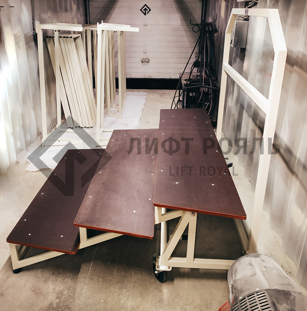 Хоровой станок радиусный мобильный